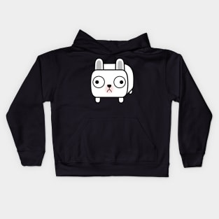 French Bulldog Loaf - White Frenchie Kids Hoodie